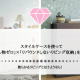 散らかるリビングとはさようなら！天馬のスタイルケースを使って「探し物ゼロ」×「リバウンドしないリビング収納」を作ろう