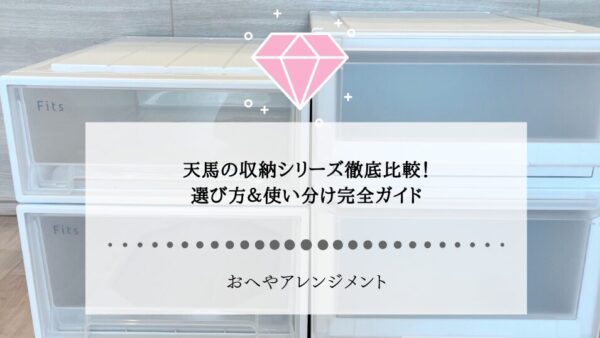天馬の収納シリーズ徹底比較！選び方＆使い分け完全ガイド