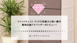 整理収納アドバイザーがレビュー！フィッツチェスト ウッドの収...