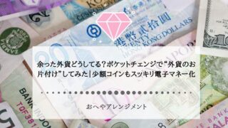 余った外貨どうしてる？ポケットチェンジで“外貨のお片付け”し...